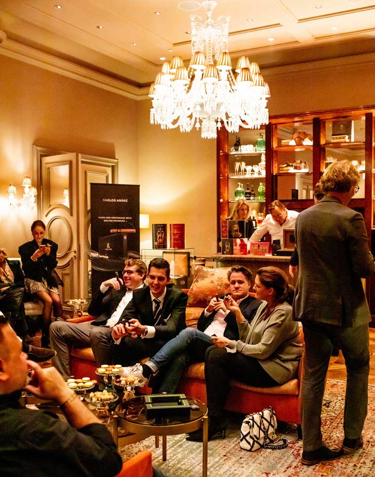 CARLOS ANDRÉ Chef’s Table im Restaurant Haerlin im Hotel Vier Jahreszeiten in Hamburg