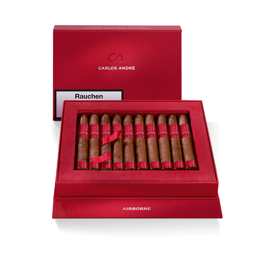 Zigarrenkiste CARLOS ANDRÉ AIRBORNE Petit Corona