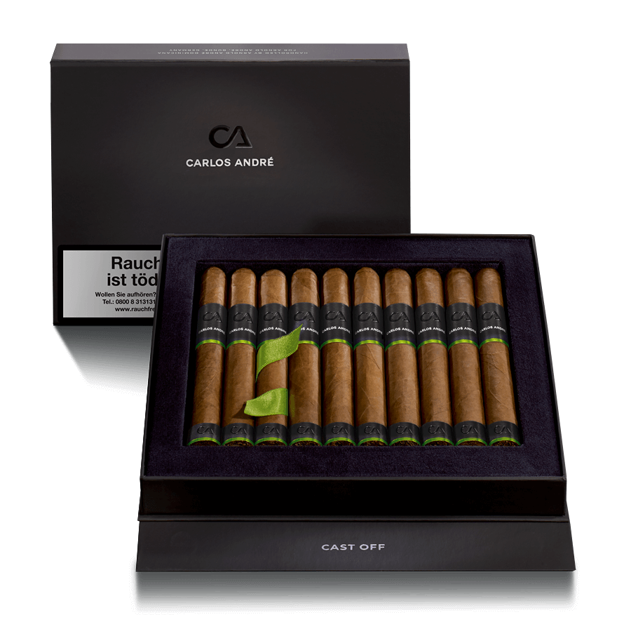 Zigarrenkiste CARLOS ANDRÉ CAST OFF Robusto