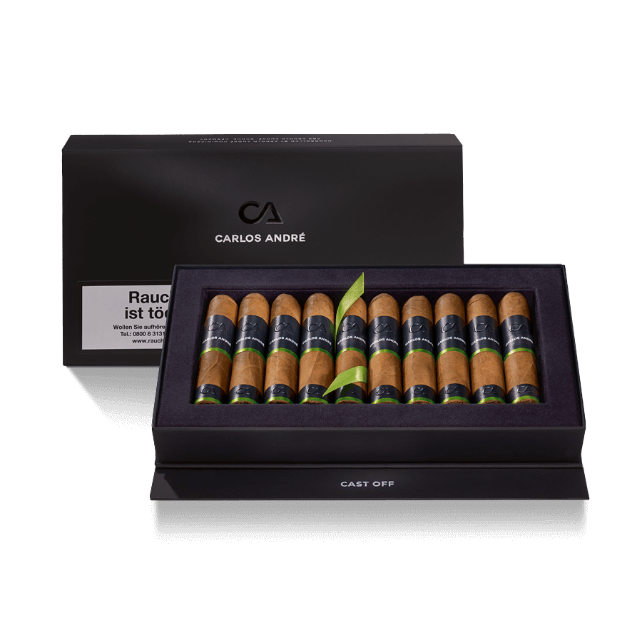 Zigarrenkiste CARLOS ANDRÉ CAST OFF Short Robusto
